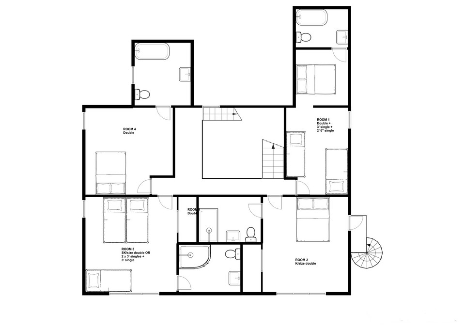 floor plan 2 | Castle Cliffe