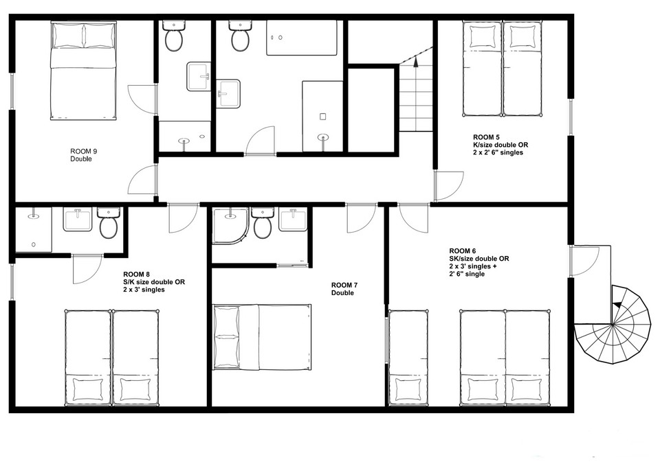 floor plan 3 | Castle Cliffe